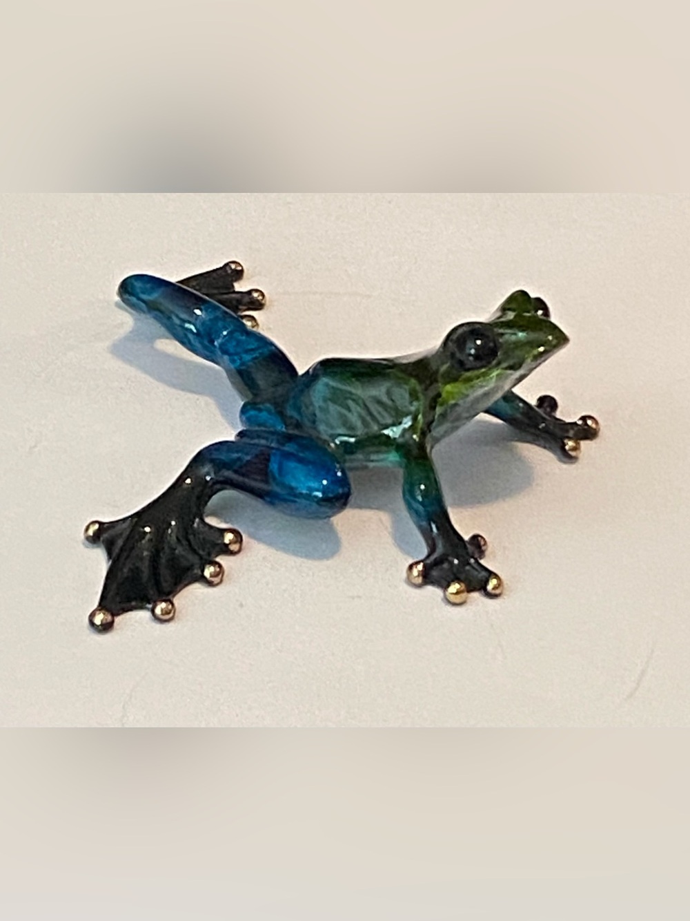 Tim Cotterill Frogman Bronze Surf Frog Sculpture Signed Numbered 2399/5000